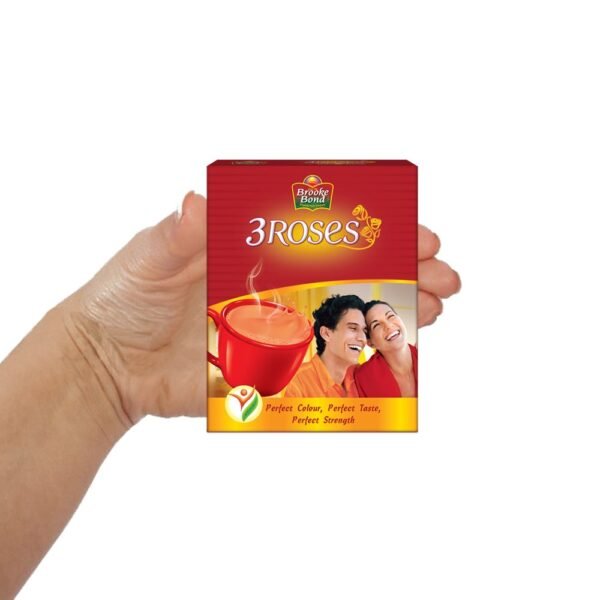 3 Roses Brooke Bond Assam Dust Tea, 110 Gram
