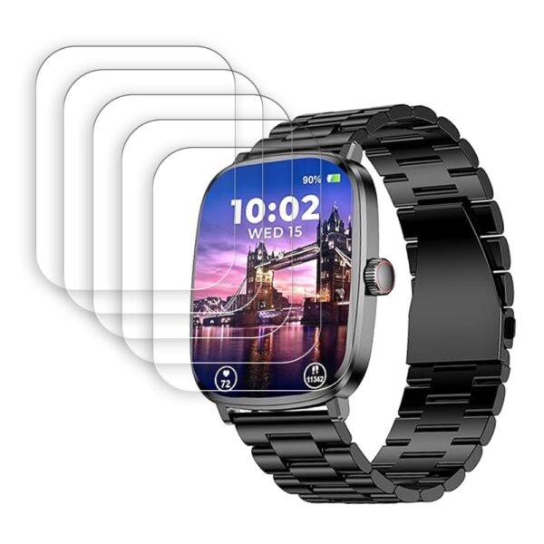 ARBAN Screen Protector for Smartwatch beatXP Unbound Era 2.01 inch (Pack-5 SMARTWATCH SCREEN PROTECTOR)