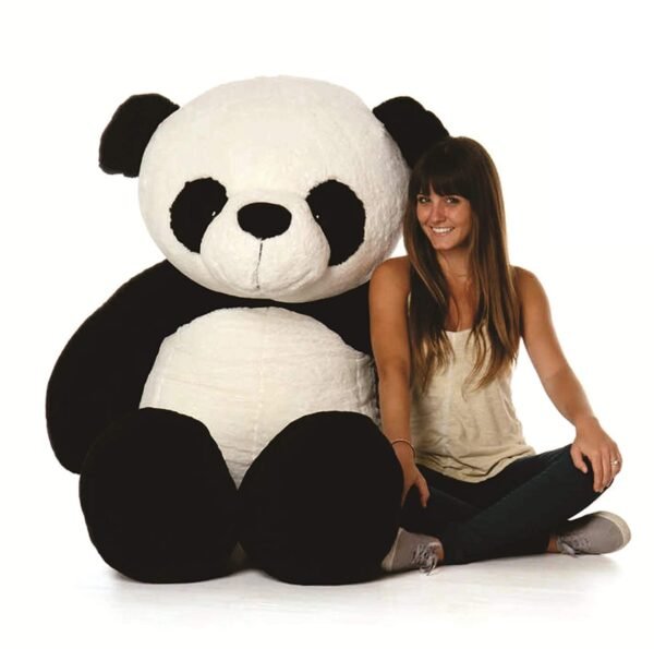 ToYBULK Panda Teddy Bear, Teddy Bear 5 Feet for Girls, Soft Toys for Girls, Big Teddy Bear, Toys for Girls/Wife/Girlfriend/Husband, (5 Feet, Panda)