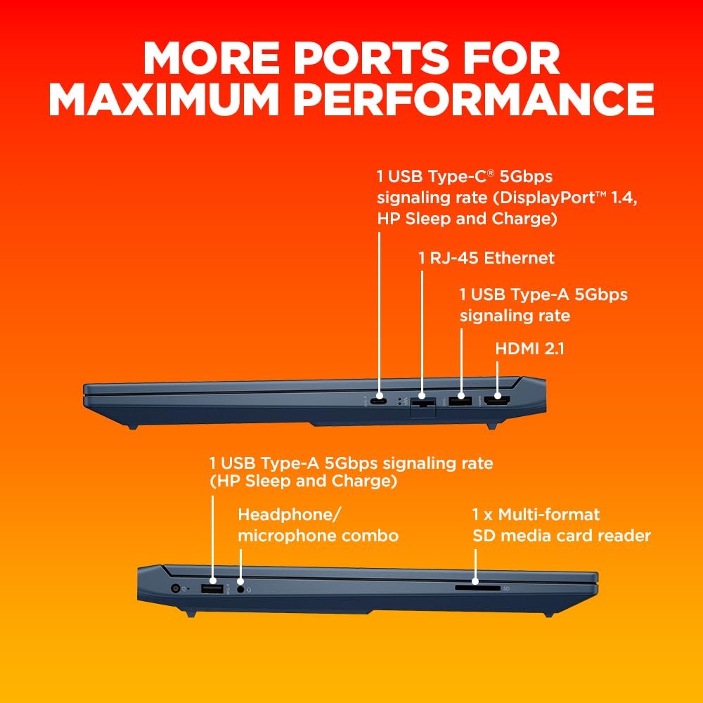 HP Victus Gaming Laptop,Windows 11 Home,AMD Ryzen 5 5600H,4Gb RTX 3050 Gpu,15.6-Inch (39.6 Cm),Fhd,IPS,144Hz,16Gb Ddr4,512Gb Ssd,Backlit Kb,B&O,9Ms Response Time,Dual Speakers (Blue,2.37 Kg),Fb0106Ax