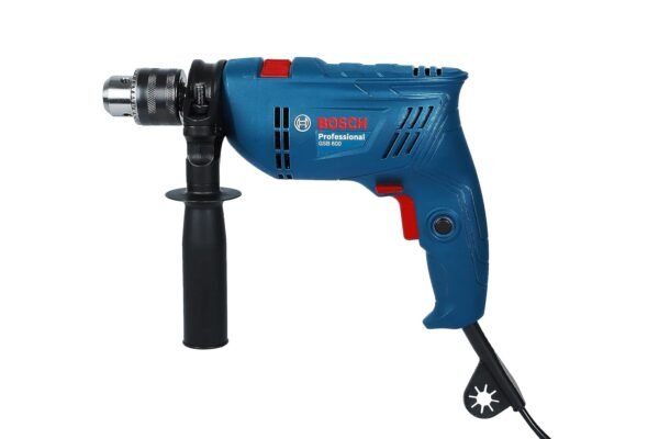 BOSCH GSB 600 Corded Electric Impact Drill With 100Pcs of Accessories Set, 600W, Chuck Capacity 13Mm,1.7Kg, 3000Rpm, Torque 1.4Nm,Variable Speed,Forward/Reverse Rotation, 1 Year Warranty from BOSCH