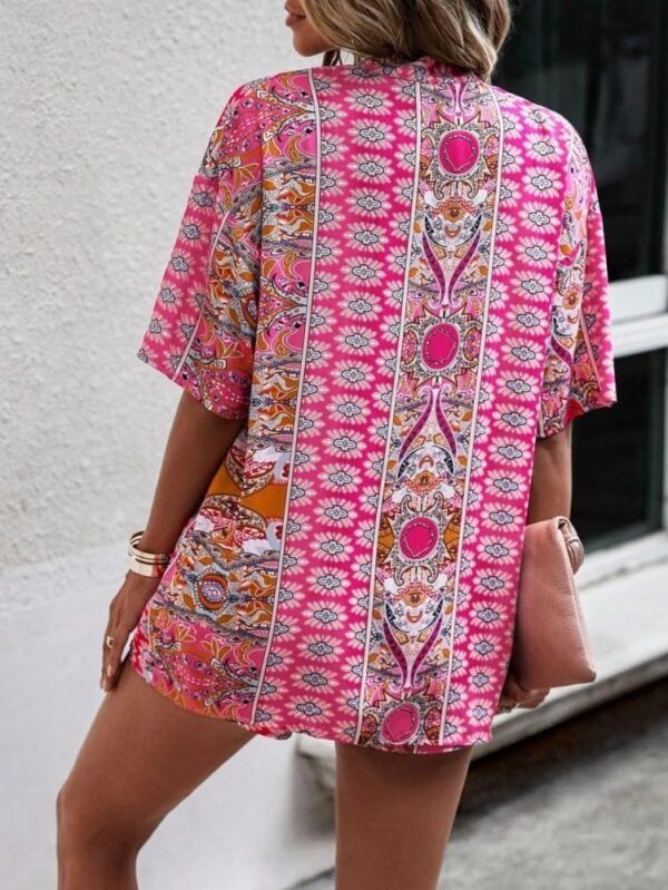 COOL AND CASUAL Beach Wear for Women Co Ord Set Three Piece Dress Top Short and Shrug Beach Dresses for Women…