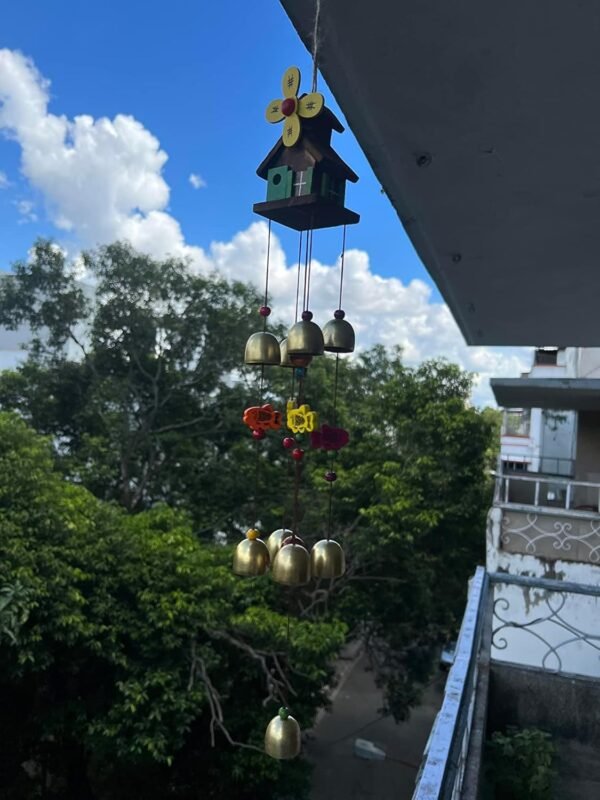 PARADIGM PICTURES fengshui Wind Chimes for Home Balcony Bedroom || Home Decoration Items (House Wind Chime)
