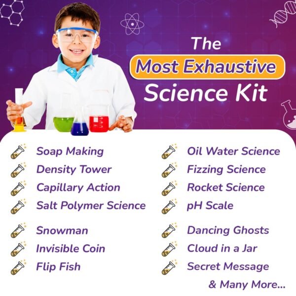 Smartivity Mega Science Kit 150+ Science Experiment Kit for Kids 6 to 14 Years Old | Birthday Gifts for Boys & Girls | STEM Educational Toy for Kids 6,7,8,9,10,11,12,13,14 Years Old Kids