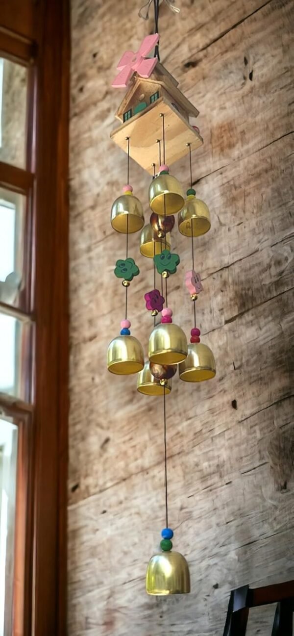 PARADIGM PICTURES fengshui Wind Chimes for Home Balcony Bedroom || Home Decoration Items (House Wind Chime)