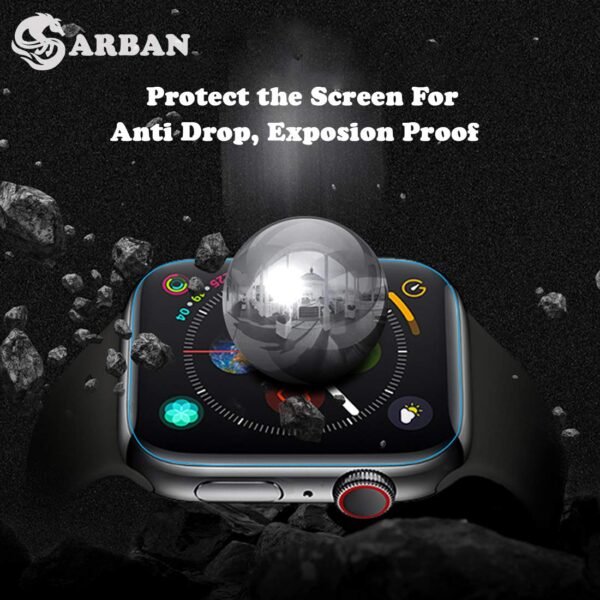 ARBAN Screen Protector for Smartwatch Fastrack Astor FR2 Pro 1.43 inch (Pack-5 SMARTWATCH SCREEN PROTECTOR)