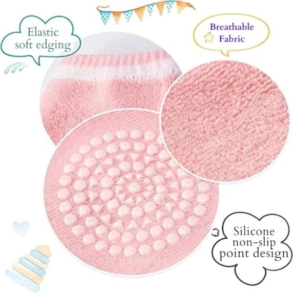 SRI VARNAM Baby Knee Protector, Baby Knee Socks, Elbow Pads, Baby Care Products, (Age 6 Month to 3years) (Pack of 2Nos)