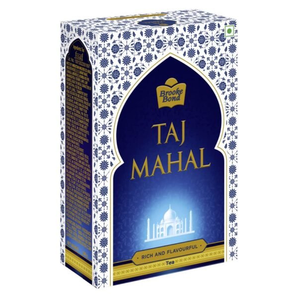 Taj Mahal South Tea 500 g Pack, Rich and Flavourful Chai - Premium Blend of Powdered Fresh Loose Tea Leaves