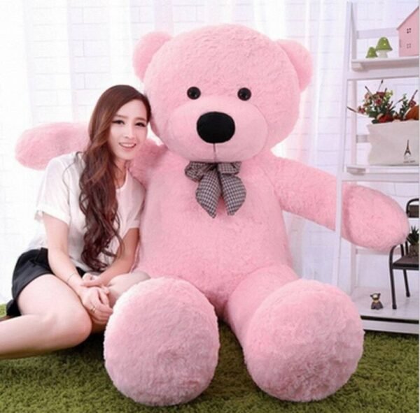 CLICK4DEAL 5 Feet Long Soft Teddy Bear Pink 152 Cm