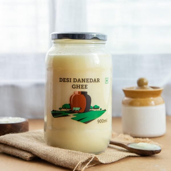 Country Delight Desi Danedar Ghee 900 ML | Buffalo Ghee 900 ML Pure (Pack of 1)