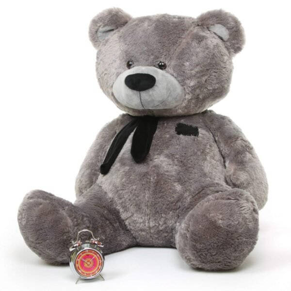 Back BANCHERS Teddy Bear for Kids | Teddy Bear for Girls | Birthday Gift for Women | Birthday Gift for Wife | Valentine Gift (5 Feet) (Classic Grey)
