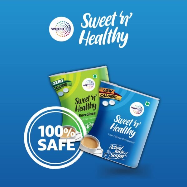 Sweet n Healthy Low-Calorie Aspartame-Based Sweetener| 100% Safe & Guilt-Free Sugar Substitute| Diabetic-Friendly Artificial Sugar For Daily Beverages & Sweet Dishes| No Added Flavors| 800 Tablets