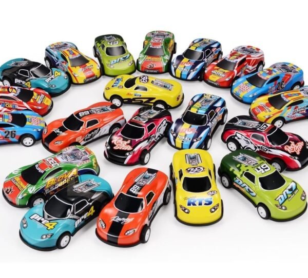 TOYSFAST® 6 Pcs Matal Car | Mini Car Set - Metal Cars for Kids, Gift for Collectors & Kids- Multi Color Racing Car (A624)