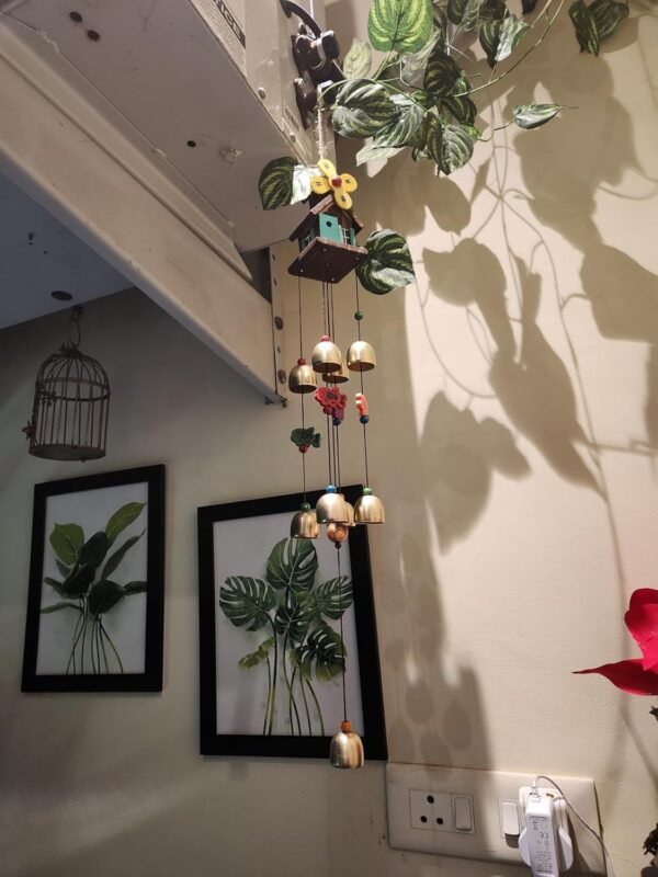 PARADIGM PICTURES fengshui Wind Chimes for Home Balcony Bedroom || Home Decoration Items (House Wind Chime)