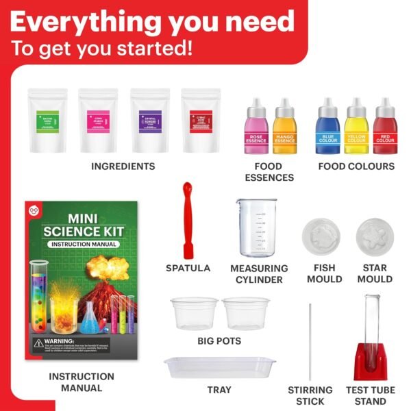 Einstein Box Mini Science Kit for Boys & Girls 6,7,8,9,10,11,12 Years Old | Birthday Gifts Ideas for Kids 6-8-10-12 Years Old | STEM Learning & Education Toys |