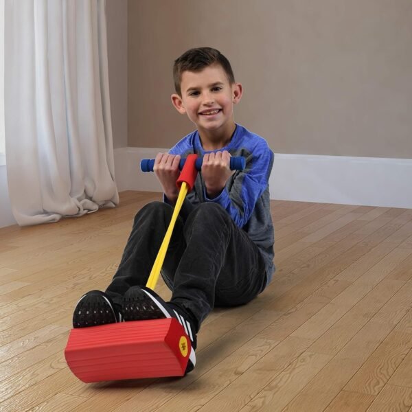 TIXDREEM Pogo Stick Jumper for Kids Innovative Bouncing Toys for Kids Hopper Stick for Active Play Pogo Jump Makes Pop Sounds Fun and Safe Jumping Stick 3-12 Year Old Boys Girls (Pack of 1)