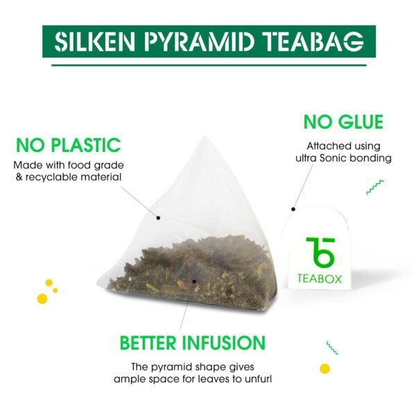 Teabox Darjeeling Green Tea Sampler Bags 100 Tea Bags (10pcs X 10 flavors) | 100% Natural | 0% Bitterness | Immunity Boosting Sampler Pack | From The Himalayas