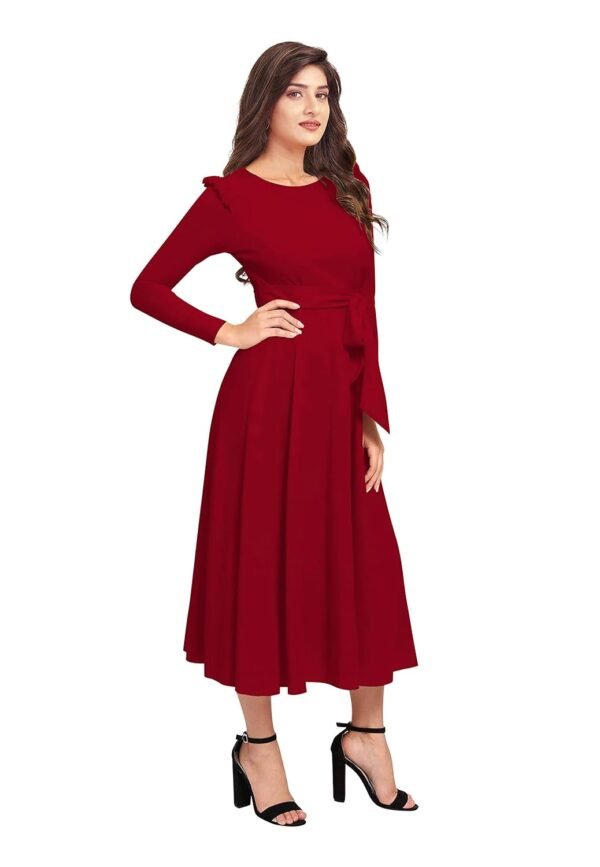 ILLI LONDON Women's A-LINE Maxi Dress