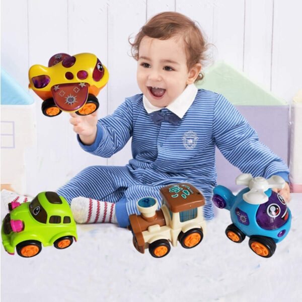 Prime Deals Unbreakable Pull Back Vehicles| Push and Go Crawling Toy for Kids & Children, Power Friction Cars for 3+ Years Old Boys|Girls.
