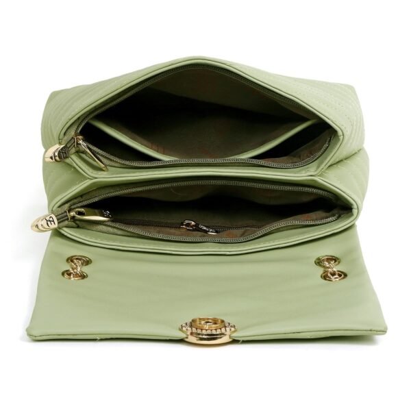 EXOTIC Women stich quilted sling bag