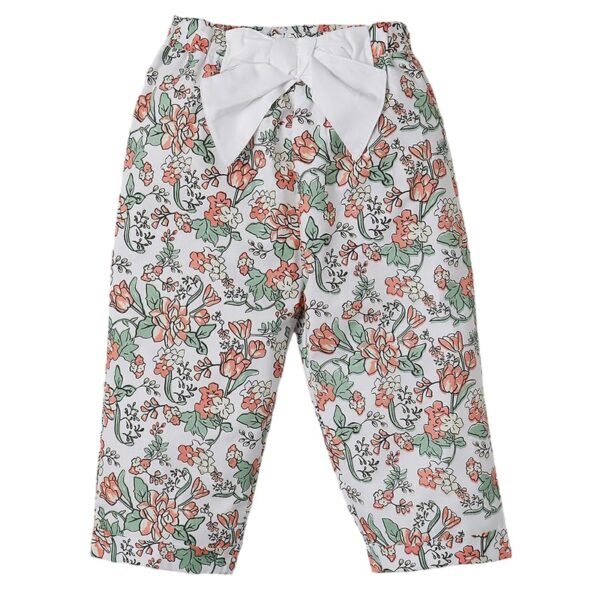 Fancy Fluff Baby Girls Regular Fit Full Bloom High Waist Trouser