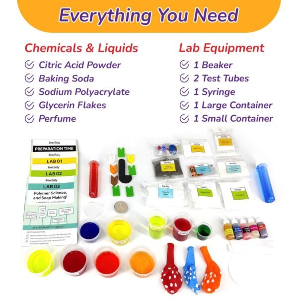 Smartivity Mega Science Kit 150+ Science Experiment Kit for Kids 6 to 14 Years Old | Birthday Gifts for Boys & Girls | STEM Educational Toy for Kids 6,7,8,9,10,11,12,13,14 Years Old Kids