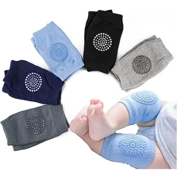 SRI VARNAM Baby Knee Protector, Baby Knee Socks, Elbow Pads, Baby Care Products, (Age 6 Month to 3years) (Pack of 2Nos)