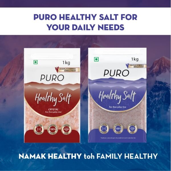 Puro Healthy Salt, 1kg (Pack of 2)