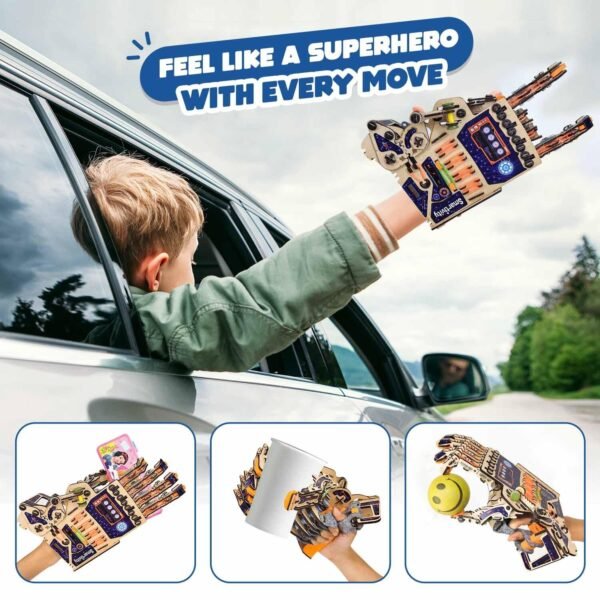 Smartivity Robotic Mechanical Hand Toy for Kids 8-14 Years old | 2024 Parents Choice Winner I Best Birthday Gifts for Boys & Girls | DIY STEM Educational Science Toys for Kids 8,9,10,11,12,13,14 Years