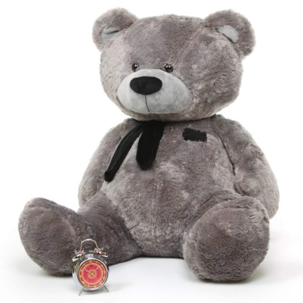 Shiv Traders Soft Toys Teddy Bear 2 feet, Soft Toys, Birthday Gift for Girls/Wife, Boyfriend/Husband, Soft Toys Wedding for Couple Special, Rakhi for Brother/Sister Gift Item (2 Feet, Grey)