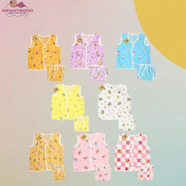 Infantbond 56 in 1 New Born Baby Complete Daily Items Combo(0-6 Months) (Blue Moon), Pack of 1