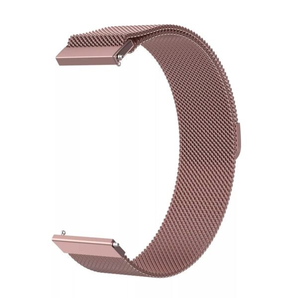 AONES Magnetic Loop Watch Strap Compatible for Boat Wave Astra 3 Metal Chain SmartWatch Band