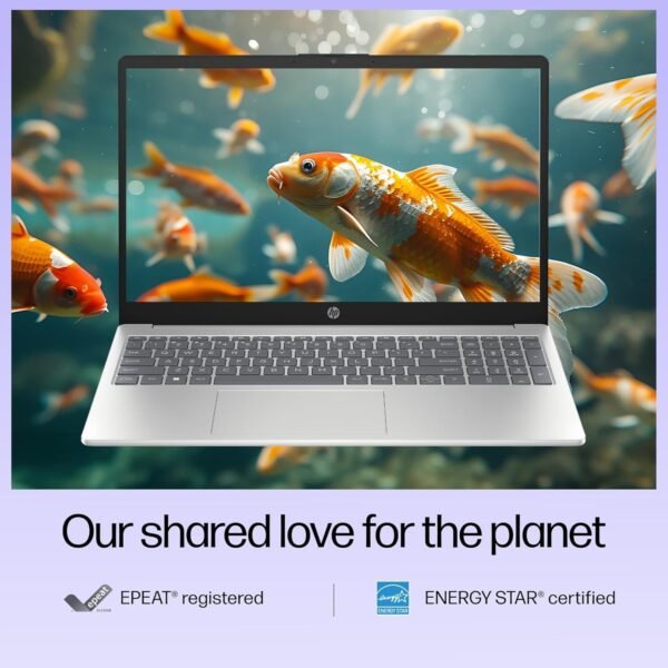 HP 15 Core i3 13th Gen (8GB RAM/512GB SSD/FHD/15.6" (39.6 cm)/Windows 11/MS Office 21/Silver/1.59 kg) fd0006TU Laptop