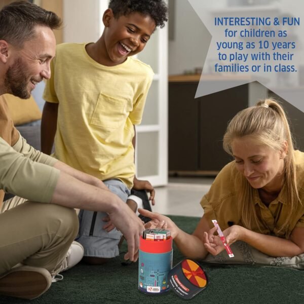 Chalk and Chuckles Science Toys, Smart Sticks Elemental Chemistry Game for Kids Age 8-10-12-14 Years, Gift for Boys and Girls 8-12 Year Old, STEM Puzzle and Game