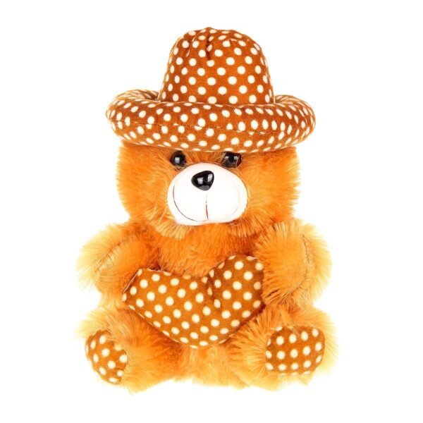 Fclues Cap Teddy Bear Soft Toy | Birthday Gift for Girls/Wife, Boyfriend/Husband, Soft Toys Wedding for Couple Special, Baby Toys Gift Item (Brown)