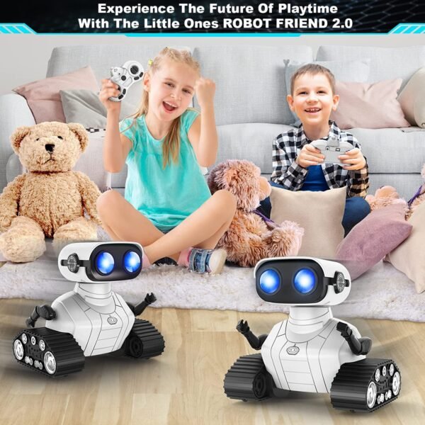 The Little Ones Remote Control Robot - Robot Toys,Dancing Robot Toy,Toys For Kids,Learning & Educational Robot Toy,robots for kids 4-12 Years Old,Best Gift For Boys & Girls,Toys[Ultimate Robot Friend]