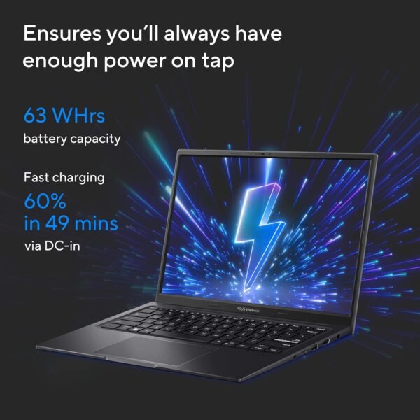 (Refurbished) ASUS Creator Series Vivobook 14X OLED 2023, Intel Core i5-12450H 12th Gen, 14.0-inch 90Hz, Laptop (16GB/512GB SSD/NVIDIA GeForce RTX 2050/Win11//FP/63WHr/Black/1.40 kg),K3405ZFB-KM541WS