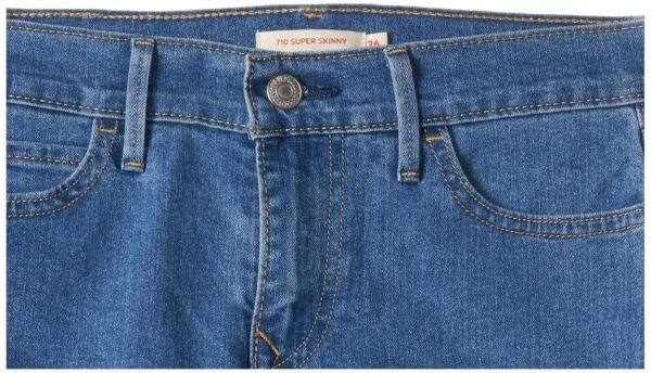 Levi's Women's 710 Super Skinny Fit Mid Rise Jeans