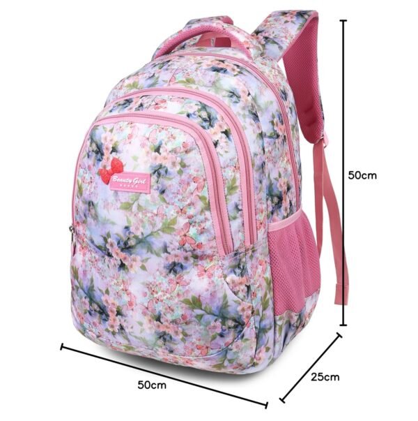 BEAUTY GIRLS BY HOTSHOT 1577 |School Bag|Tuition Bag|College Backpack|For Girls & Women|18 Inch|30 L Waterproof School Bag