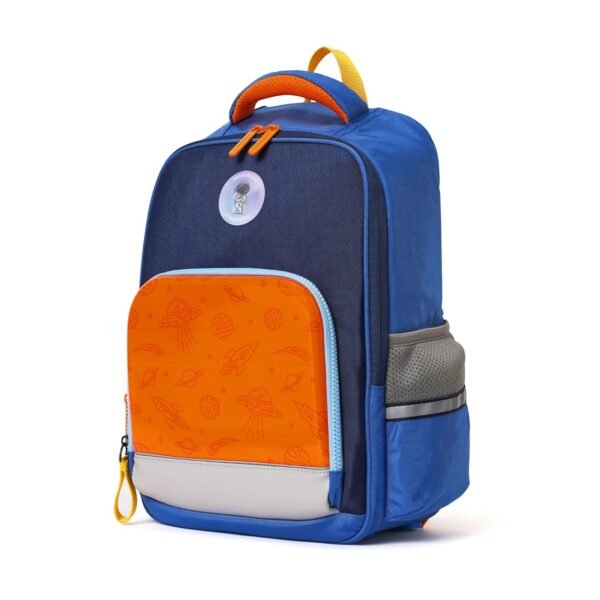MOKOBARA The Campfire Backpack - Lightweight Water-Resistant School Backpack for Kids (6-8 Years) with Magicmove Logo and Reflective Stripe|Ideal for Travel, and Outdoor Adventures