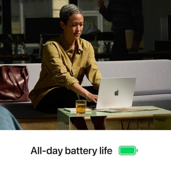 Apple 2024 MacBook Pro Laptop with M4 Pro chip with 10‑core CPU and 16‑core GPU: Built for Apple Intelligence, (14.2″) Liquid Retina XDR Display, 24GB Unified Memory, 512GB SSD Storage; Silver