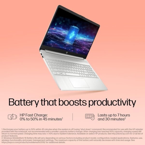 HP 15s Core i5 12th Gen (8GB RAM/512GB SSD/FHD/MS Office/Backlit Keyboard/Windows 11/15.6" (39.6cm)/Silver/1.69 kg) fy5008TU Laptop