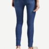 Amazon Brand - Symbol Women's Mid Rise Ankle Length Stretchable Slim Fit Jeans