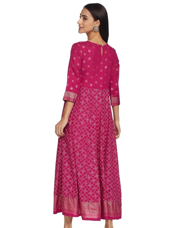 Rangriti Women's Rayon Classic Ankle Length Dress