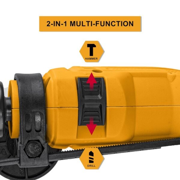 INGCO Drill Machine, Drilling tool Kit, Corded-Electric Drill Tool Set, Impact Drill Set for Home, DIY, Construction, Concrete 115 Pcs Tools Set