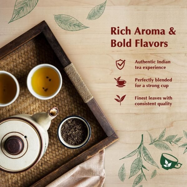 Amazon Brand - Vedaka Extra Strong Tea | 500 g | Kadak Chai | Bold & Aromatic