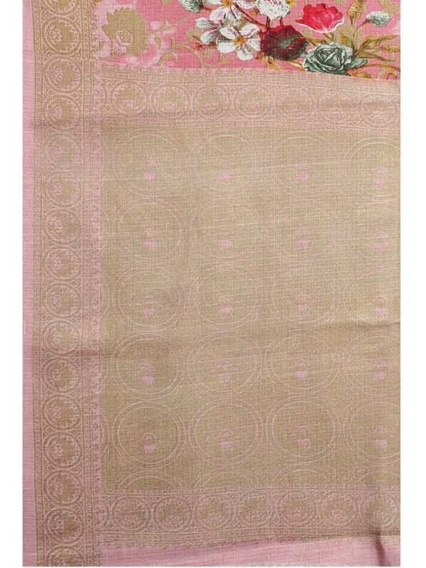 SIRIL Women's Silk Saree with Unstitched Blouse Piece