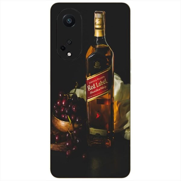 GADGETS WRAP Printed Vinyl Skin Sticker Decal for Oppo F23 5G - Red Label