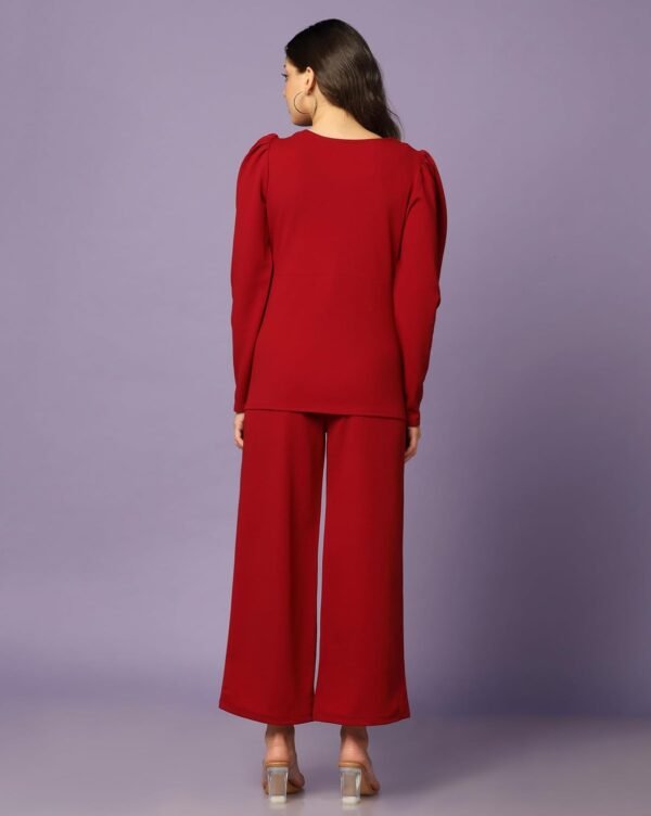 GRECIILOOKS Spandex Ethnic Wear Co Ord Set for Women | Co Ord Set for Women Stylish | Festive Co Ord Set for Women | Travel Co Ord Set for Women | Full Sleeve Women Co-Ord Set