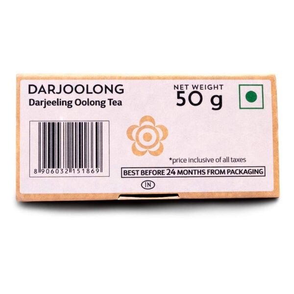 Makaibari Tea Treasures Darjoolong Tea | USDA Certified Organic Darjeeling Tea | 100% Natural Detox Tea | Semi-Fermented Oolong Whole Loose Leaf |100 Grams